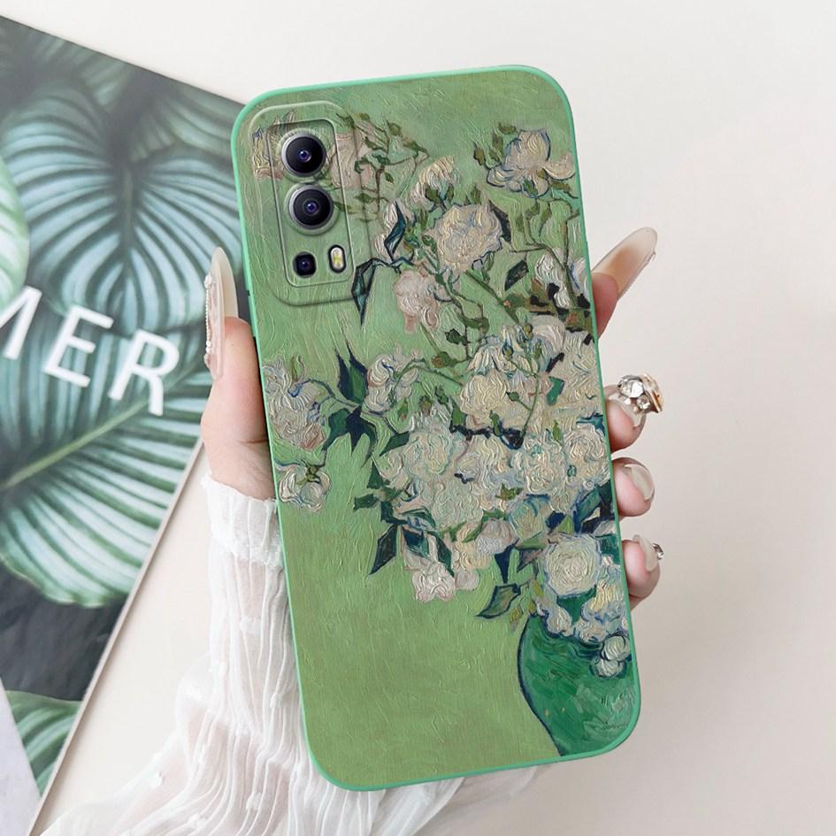 For Vivo Y52 5G V2053 Case Cute Cartoon Panda Duck Rabbit Shockproof Silicone TPU Phone Cover For Vivo Y72 5G V2041 IQOO Z3 Capa