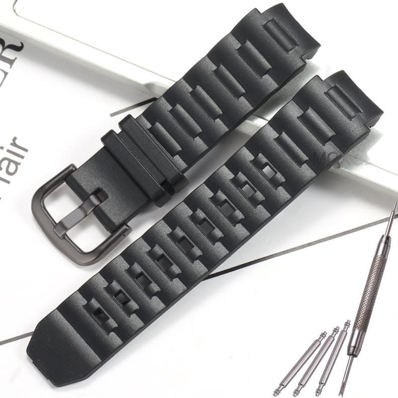 

Женский водонепроницаемый ремешок из смолы, подходящий для Casio Baby-G BGA-150 BGA-151/153/152, сменный ремешок, ремешок для часов, аксессуары для часов 16mm