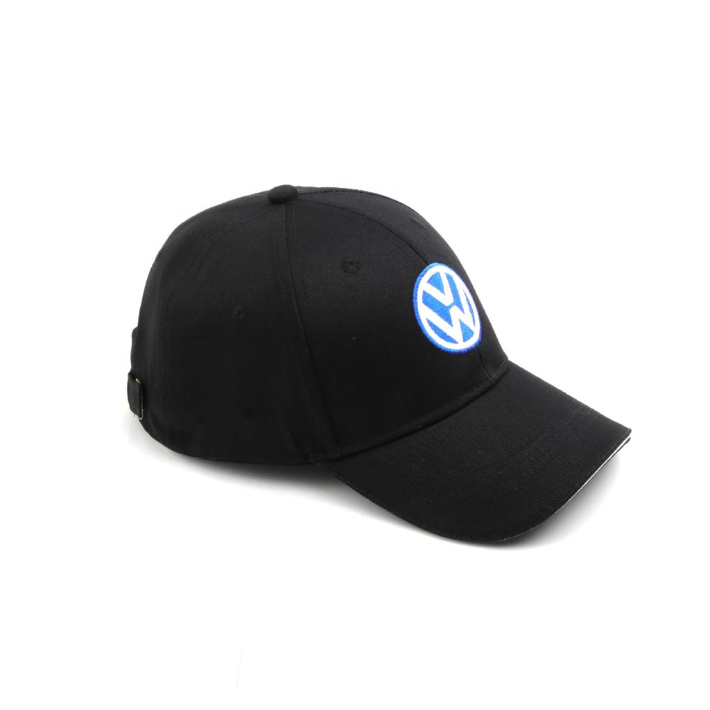 For VW Volkswagen Jetta MK5 Golf Fashion Leather Mesh Hat Snapback Trucker Outdoor Sport Running Adjustable Baseball Cap For Vol