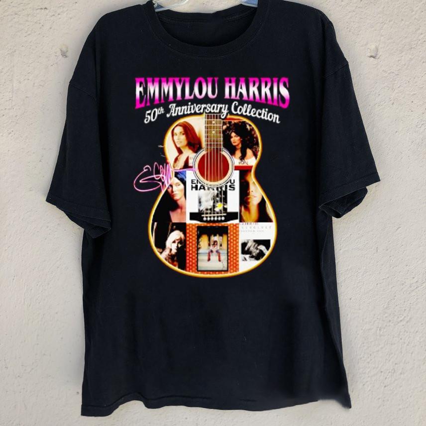 Emmylou Harris 50th Anniversary Collection Signature All Size Shirt  BT213 Unisex T-Shirt S