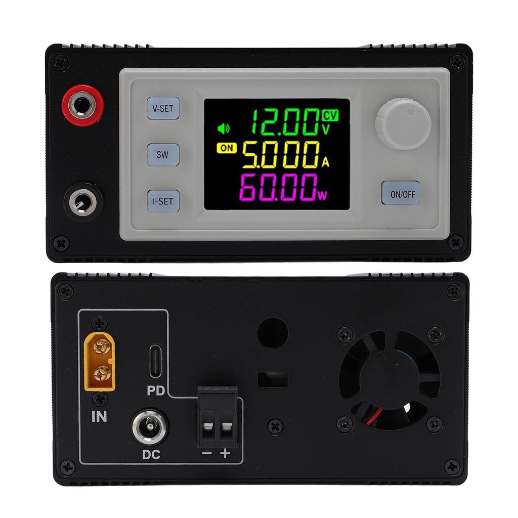 Adjustable Voltage Regulator DC6 30V 6A Digital Display Compact DC Power Supply Voltage Regulator