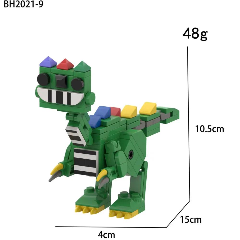 2025 Nightmare Critter Building Blocks Doeys Doughmans Yarnabys Pianosauruses Nightmare Critter Bricks Toy Kids Birthday Gift