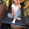 Car Mattress PU Leather Portable Back Seat Travel Mattress Universal Car Back Seat Folding Bed Mattress for Car Traveling