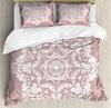 Bohemian 2/3Pcs Boho Mandala Bedding Set Twin Queen King Size Comforter Duvet Quilt Cover And Pillowcase Soft Bedclothes