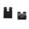 ABGR-Jumper Cap 2.54Mm Pitch Opening Black Multifunctional Shorting Cap Shorting Block Pin Jumper Connection Block Easy To Use