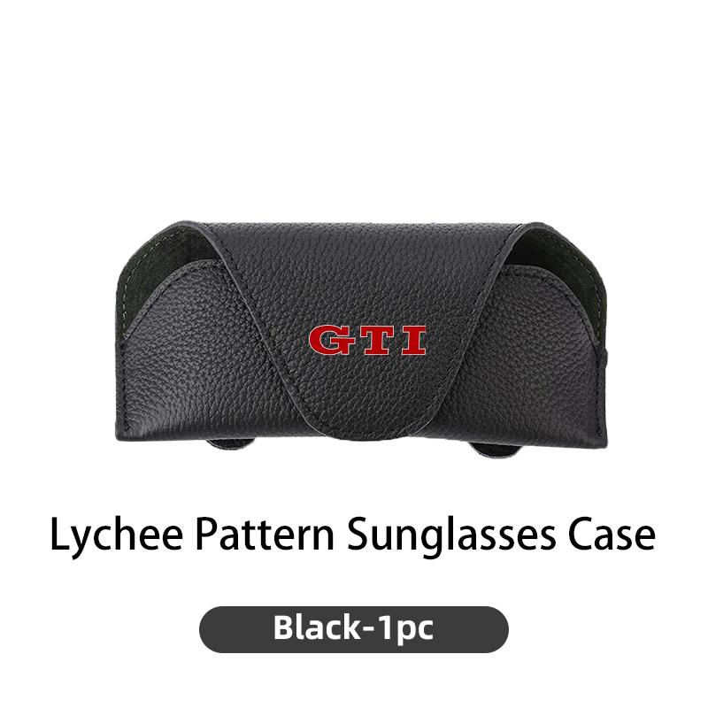 LEG1 Car Interior Sun Visor Glasses Box Sunglasses Storage Clip For Volkswagen VW Golf 4 6 7 GTI Tiguan Passat B5 B6 B7 CC Jetta MK5