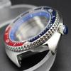 45mm Diving Watch Case 316L Stainless Steel For Turtle Abalone Seiko NH35 NH36 NH38 NH34 Movement 28.5mm Dial Sapphire 120clicks