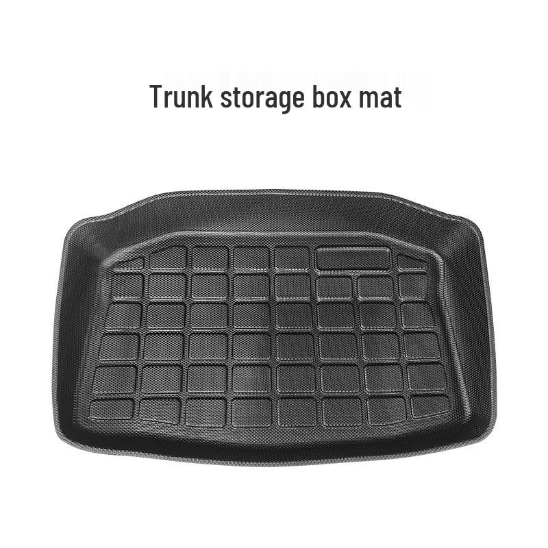 

2023 Tesla Model 3 Обновленный коврик в багажник - TPE, водонепроницаемый и без запаха 2017-2020 Model 3