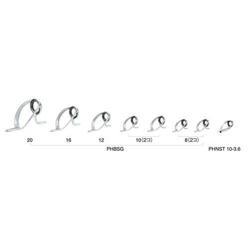 

Fuji Kogyo Fuji Guide Set No. 55 Stainless Steel Frame with SIC Rings (P) for Medium and Large Fish (PHBSG2081)