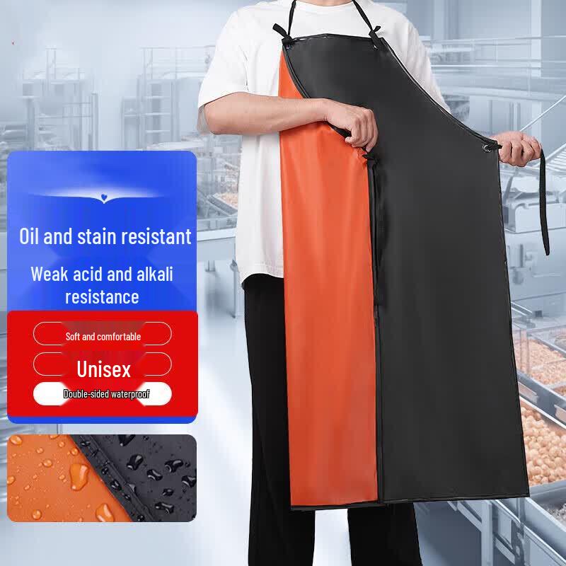 QINGXI Waterproof Oil-Proof PVC Apron