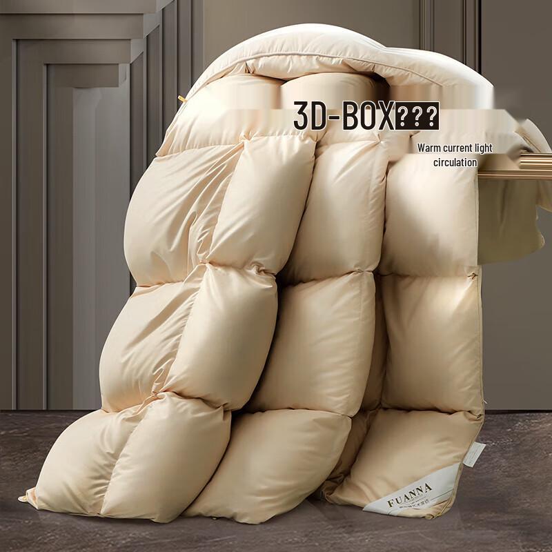 FUANNA Imported 95% White Goose Down Winter Quilt