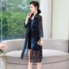 Floral Sun Protection Clothes for Women Medium To Long, Summer Thin Tops, Versatile Jackets Cardigans Large Sizes