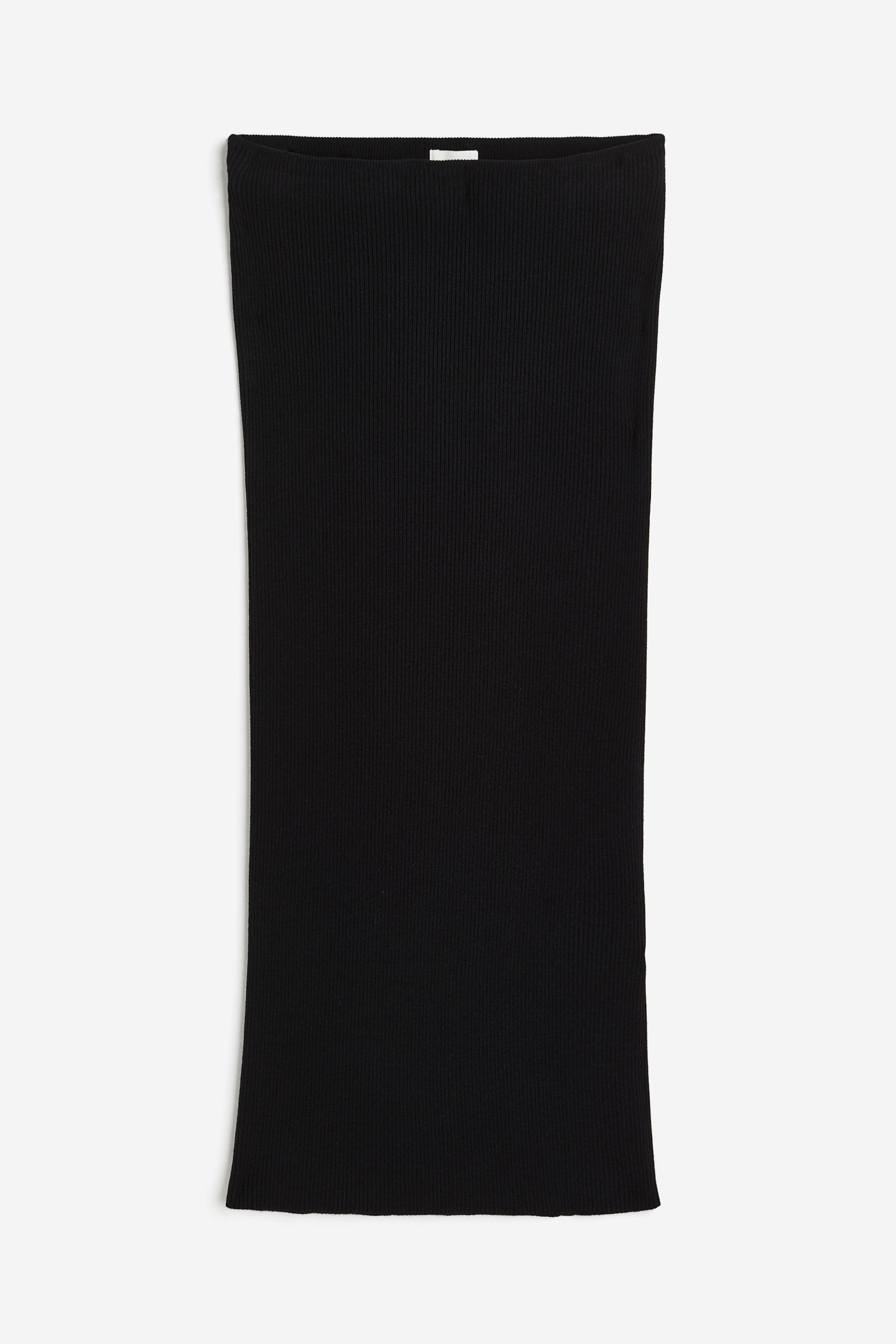 

Rib-knit skirt