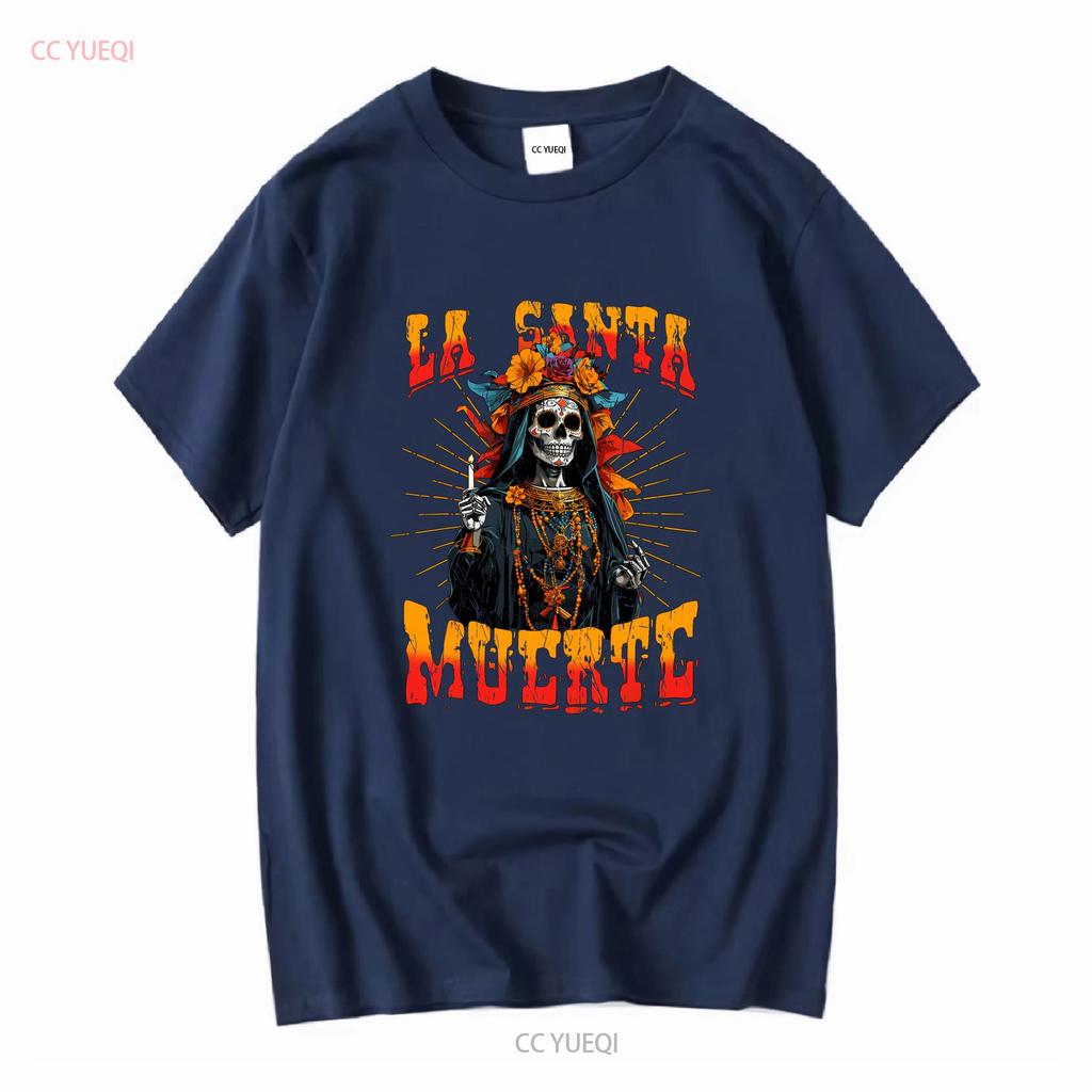 NEW LIMITED La Santa Muerte Sugar Skull Catrina Cinco De Mayo T Shirt S 5XL vintage Washed Comfortable Stylish streetwear Soft