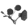 Motorrad Bluetooth Kommunikationsheadset 2000mAh Kabellos Wasserdicht Helm Headset für