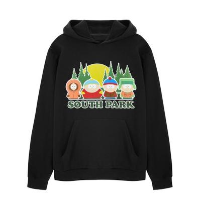 Herren Line Up Hoodie