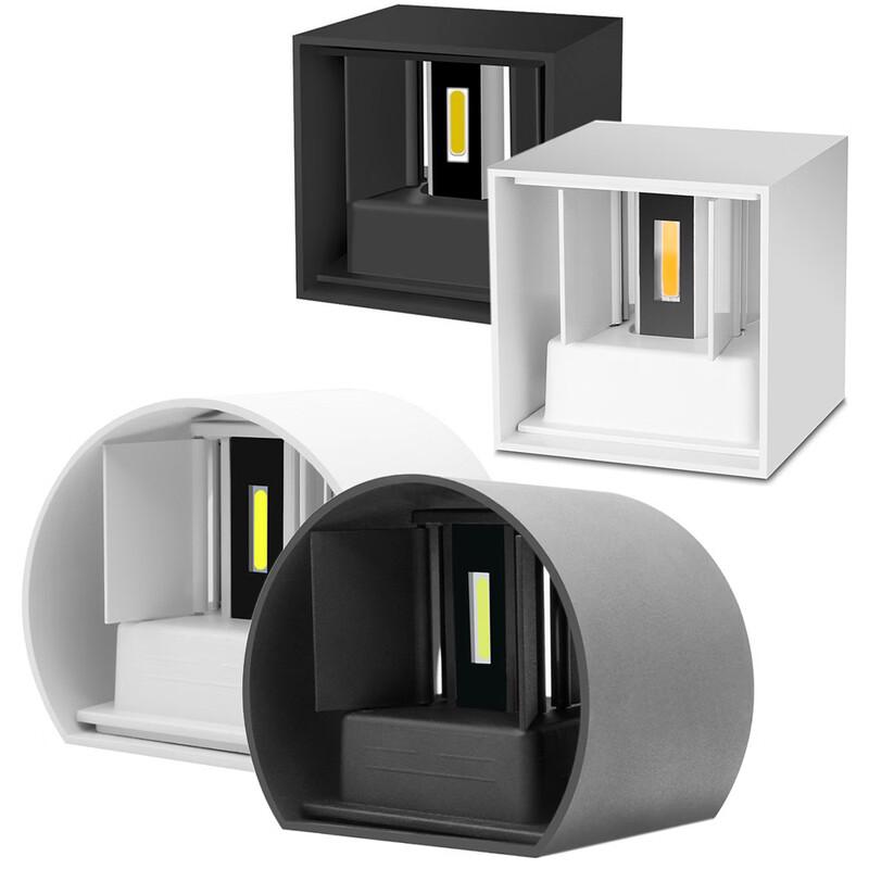 Oeny Square Outdoor Waterproof LED Wall Light