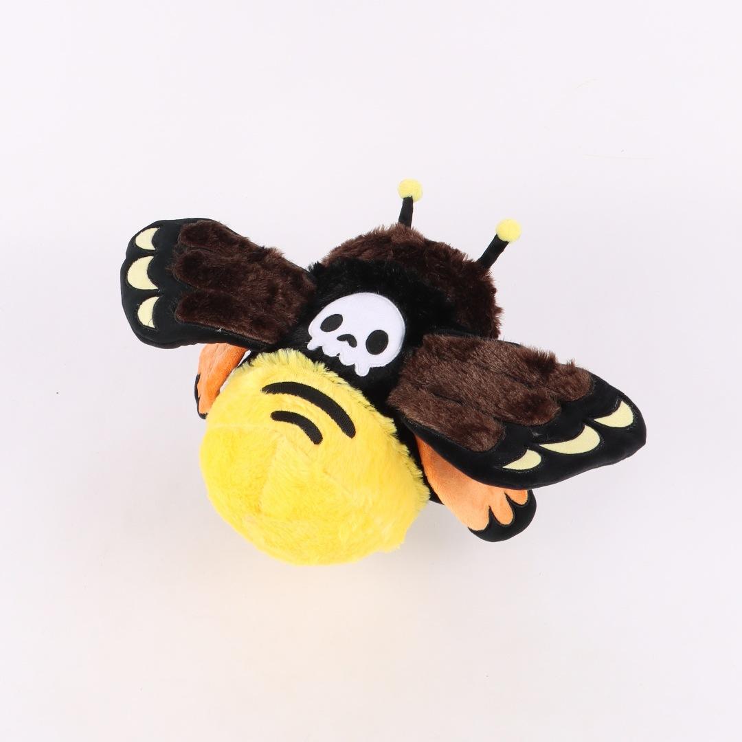 

Мягкая игрушка-кукла «Мертвая голова» Бражник Призрачное лицо Адский мотылек жёлтый