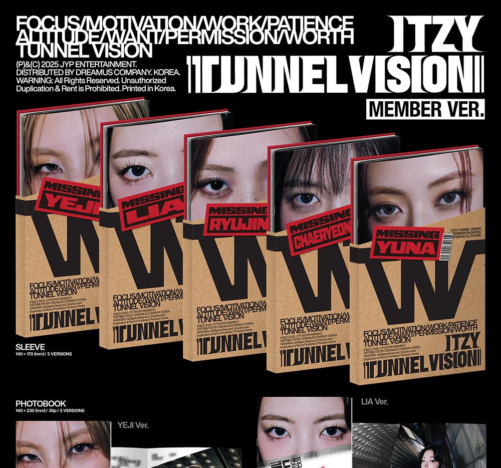 (MEDLEM ver.) ITZY [TUNNEL VISION] 11. MINIALBUM