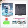 Cute little cat 5D Diamond Painting Storage Basket Full Round Drill Mosaic Diamond Embroidery Cross Stitch Kits Home Decor Home Decor
