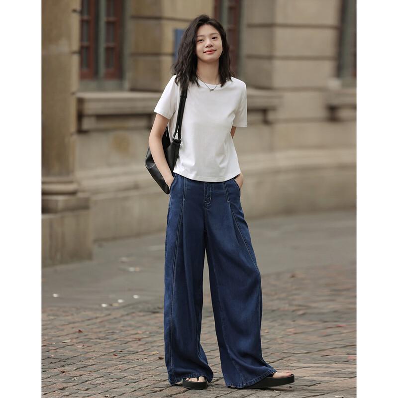 Demana Basic Solid Short-Sleeve T-Shirt M