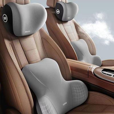 Automobilio galvos atrama Vietos atminties putplasčio galvos atrama juosmens pagalvėlė Transporto priemonės juosmens atramos pagalvė Automobilio juosmens pagalvė, skirta nuovargiui sumažinti Biuro galvos atrama