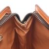 Used CELINE Macadam Business Bag Clutch Bag PVC Coated Canvas Leather Brown Used Women