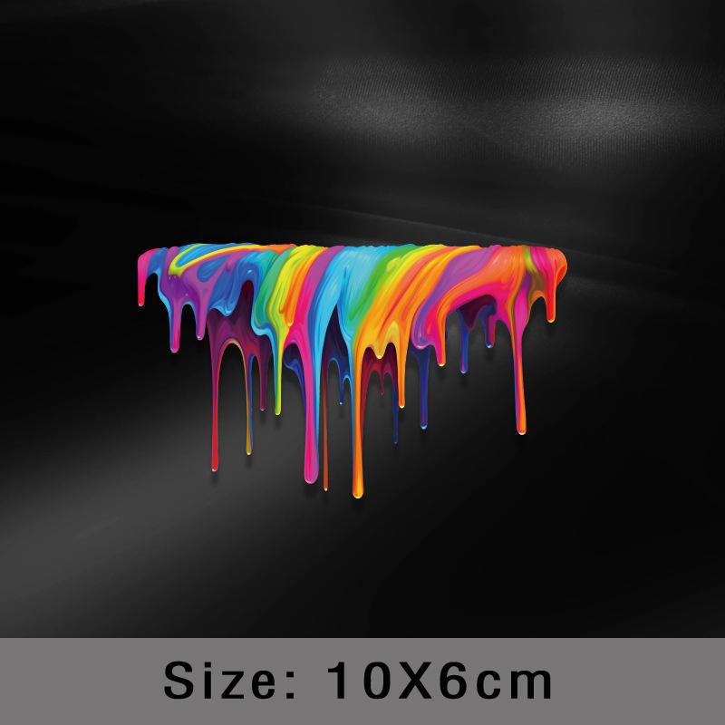 

Авто Радуга Краска Граффити Автомобильные Аксессуары Наклейки Винил Для Грузовика Наклейки На Двигатель Боковая Часть Кузова Топливный Бак Фургоны Окно Наклейка