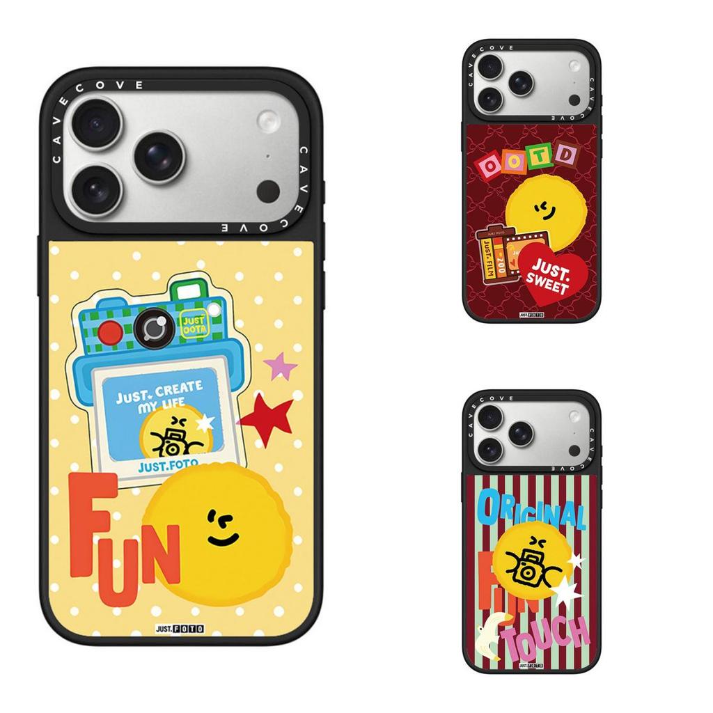 JUST FOTO MagSafe-Compatible Headshot Case for iPhone 17 Pro Max and 16 Pro Max