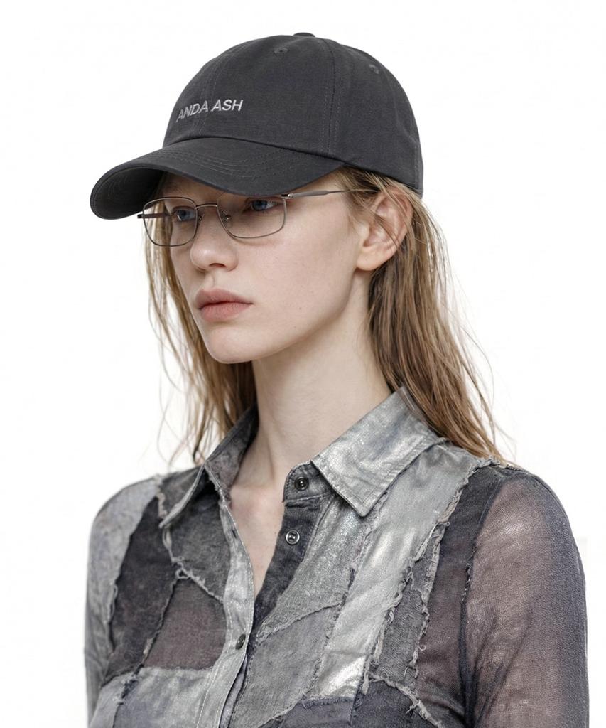 Aeneoaeswi Andaash Logo Ball Cap Charcoal