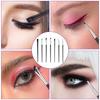 7 Pcs Eyeliner Brushes Set, Ultra Thin Flat Angle Eye Makeup Brush Slanted Angled Eyebrow Brushes Eye Liner Brush for Professional Makeup Application
