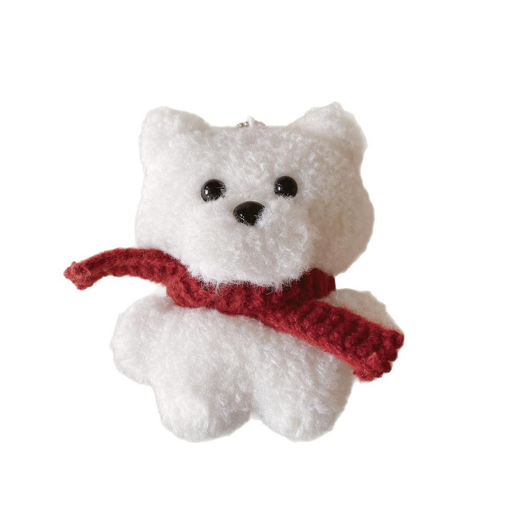 Plush Bear Is Suitable for Apple AirPods 1 Generation Bluetooth Headset Case Pro1 Headset Case 1st Generation Hanging Buckle