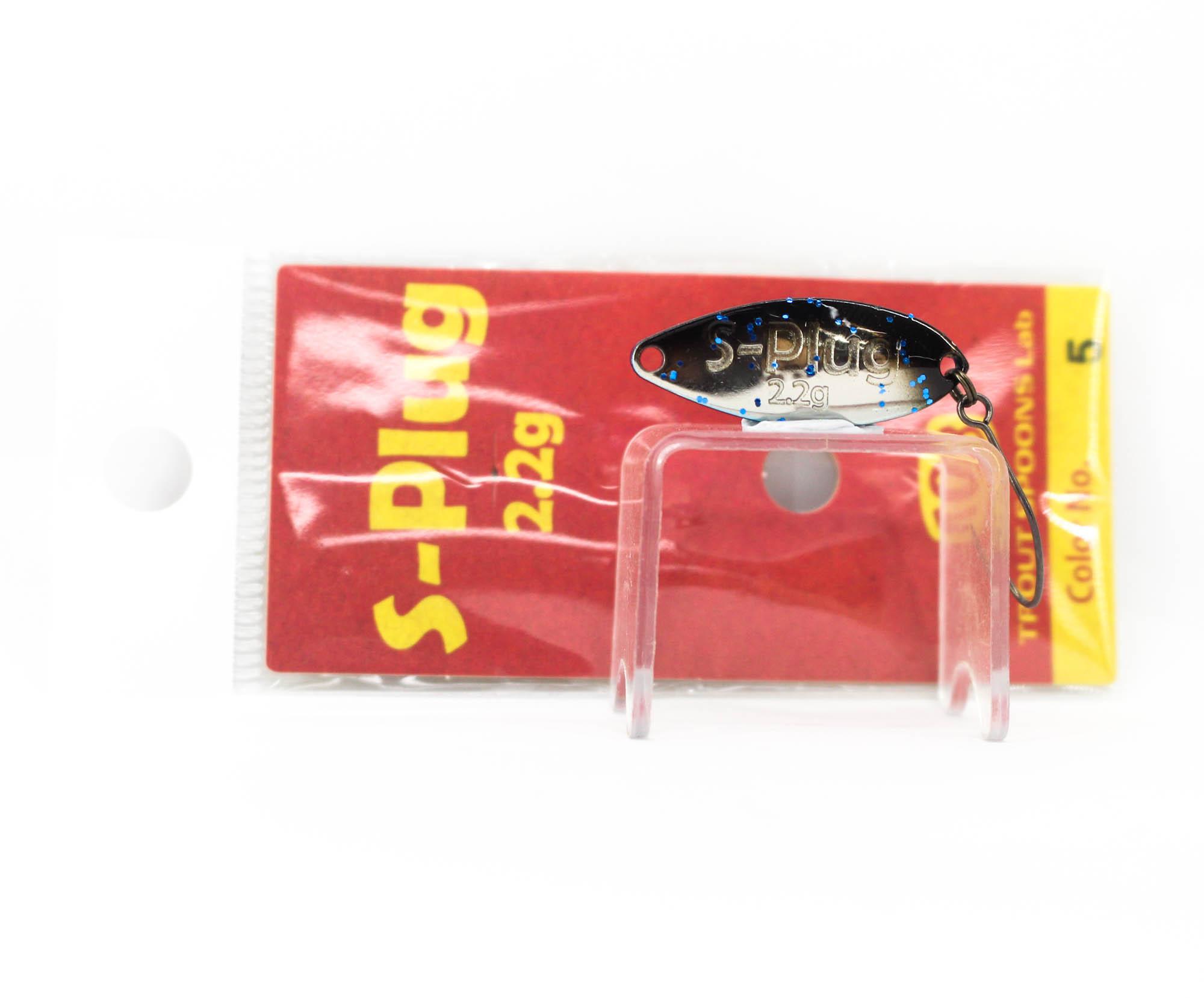 

Rob Lure Spoon S Plug 2.2 grams Sinking Lure 5 (7443)