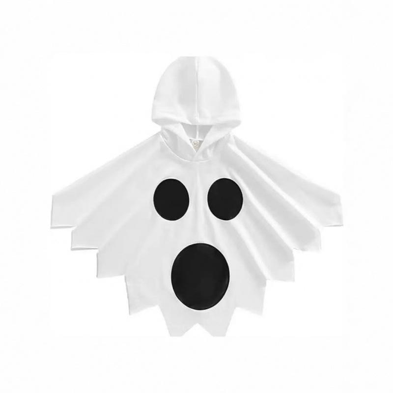 

Хэллоуин плащ привидения карнавальный с капюшоном цветной принт шаль смешной наряд для вечеринки average size (applicable to height 130-170)