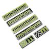 1Pc Metal Car Whole Body Side Rear Trunk Emblem Sticker for Mountune Logo Fiesta Focus Mondeo Ranger Mustang Ecosport  Transit