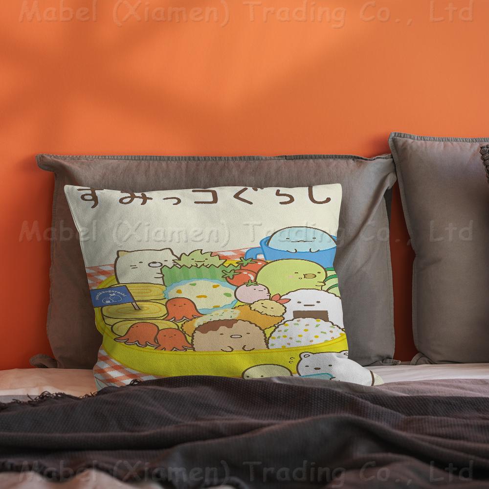 Japan Anime Sumikko Gurashi Pillow Gift Home Office Decoration Pillow Bedroom Sofa Car Cushion CoverPillow Case