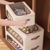 Sturdy Handles Clothes Quilt Storage Box Clear Window Shoe Storage Box Shoe Holder  Wardrobe