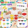 Children's Pen Holder And Colored Plastic Pen Holder Avoid Pouring Out The Pen Washing Cup