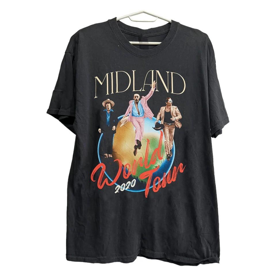 

MIDLAND Band Tour 2020 Gift For Fans S5XL Tshirt K440 Unisex T-Shirt XL