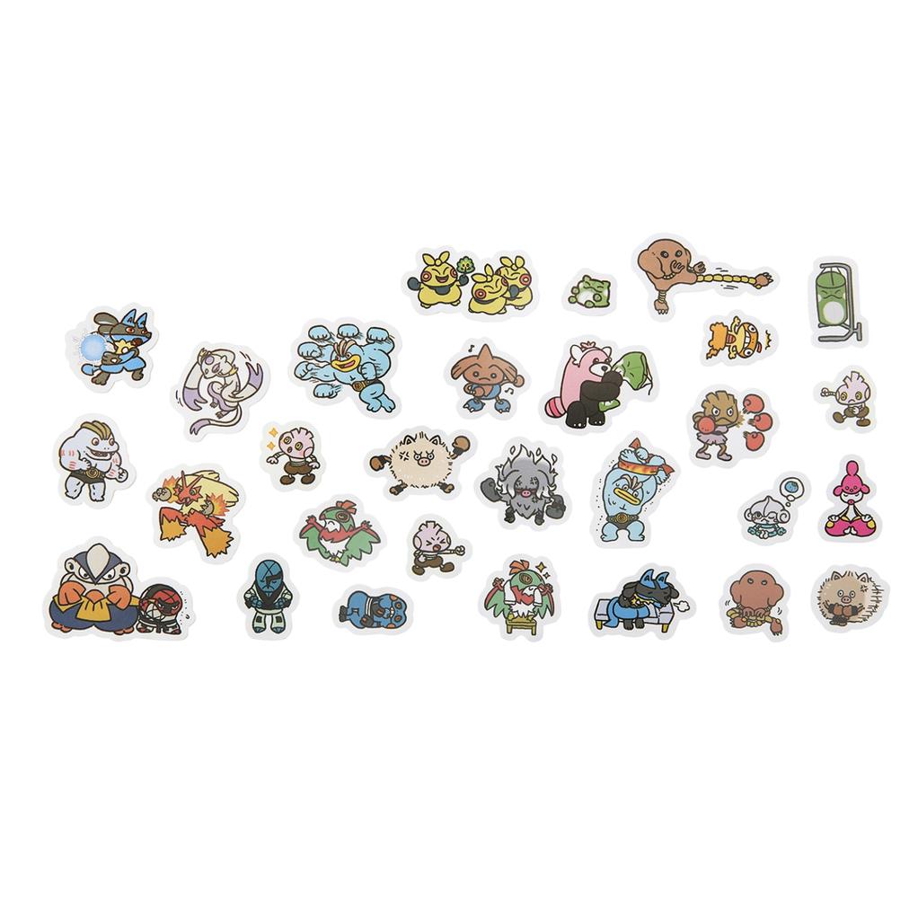 Pokemon Center Exclusive - Training Assorted Sticker from Japan