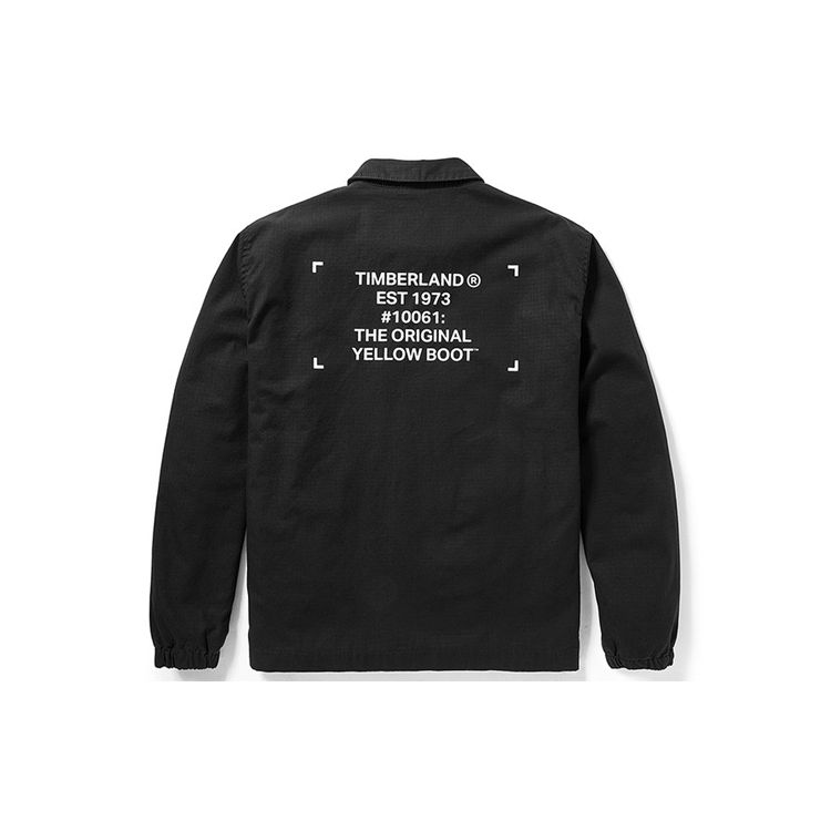 Timberland Outdoor Work Coach Jacket Men Jackets Black A2CCJ-001