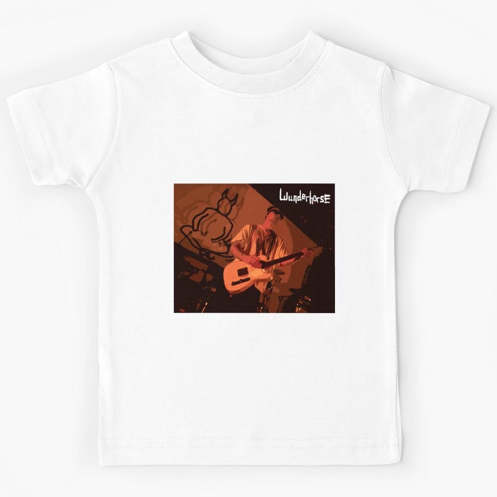 Wunderhorse Live – Grunge Poster Art Tribute Kids T-Shirt 160