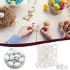 50 Decorative Eggs 6 Cm Plastic Eggs Decorating Home Decoration