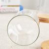 Glass Display Cloche Bell Jar Dome Flower Preservation Cover Wood Base DIY