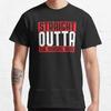 Cotton Tshirt Man Straight Outta Nursing Home Retired Gift Idea TShirt Funny T Shirts Men Workout Shirt