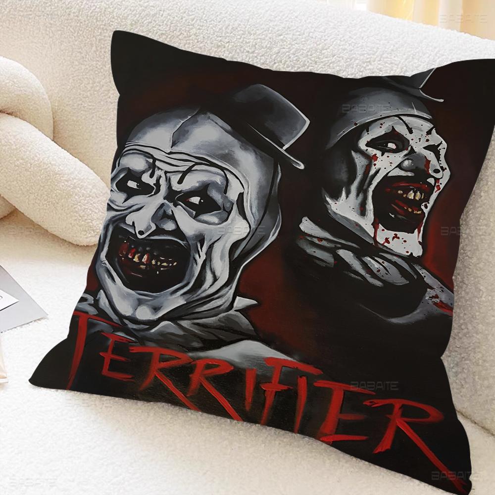 

Подушка с изображением из фильма «Ужасающий» Подарок Декор для дома и офиса Спальня Диван Автомобильная наволочка Чехол 45x45 16x16Inch