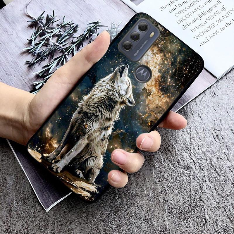 

Phone Case For Moto G85 G55 G05 G14 G75 G31 G50 G10 G20 G30 G60 G13 G32 G84 G54 G53 G72 G24 Power Wolf Moto G31