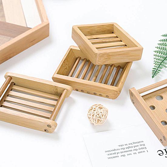 Streamlined Soap Tray Non-slip Hollow Design Prevent Mildew Soap Holder Bathroom Accessories