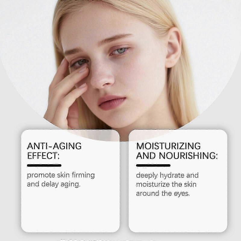 Sofortiger Augenstraffer, Temporäre Augenstraffungscreme, Reduziert Tränensäcke unter den Augen, Dunkle Augenringe & Falten, Schwellungen, Strafft die Haut, Anti-Aging Feine Linien