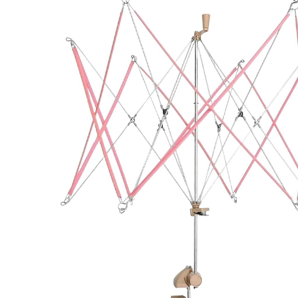 Umbrella Yarn Winder Adjustable String Holder Knitting Machine Accessory Rack for Handcraft Equipment Sewing Enthusiasts